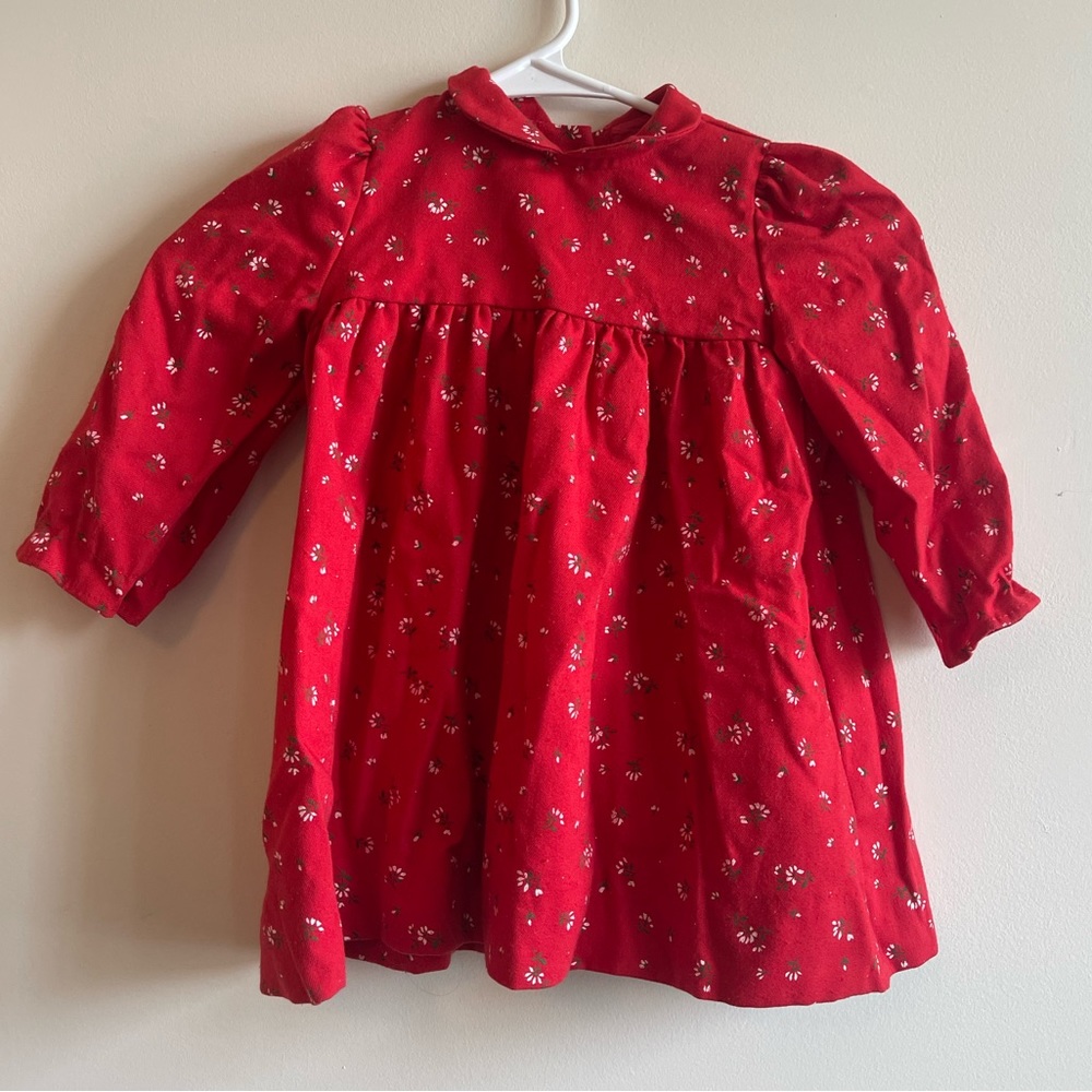Vintage Spring Flower Dress